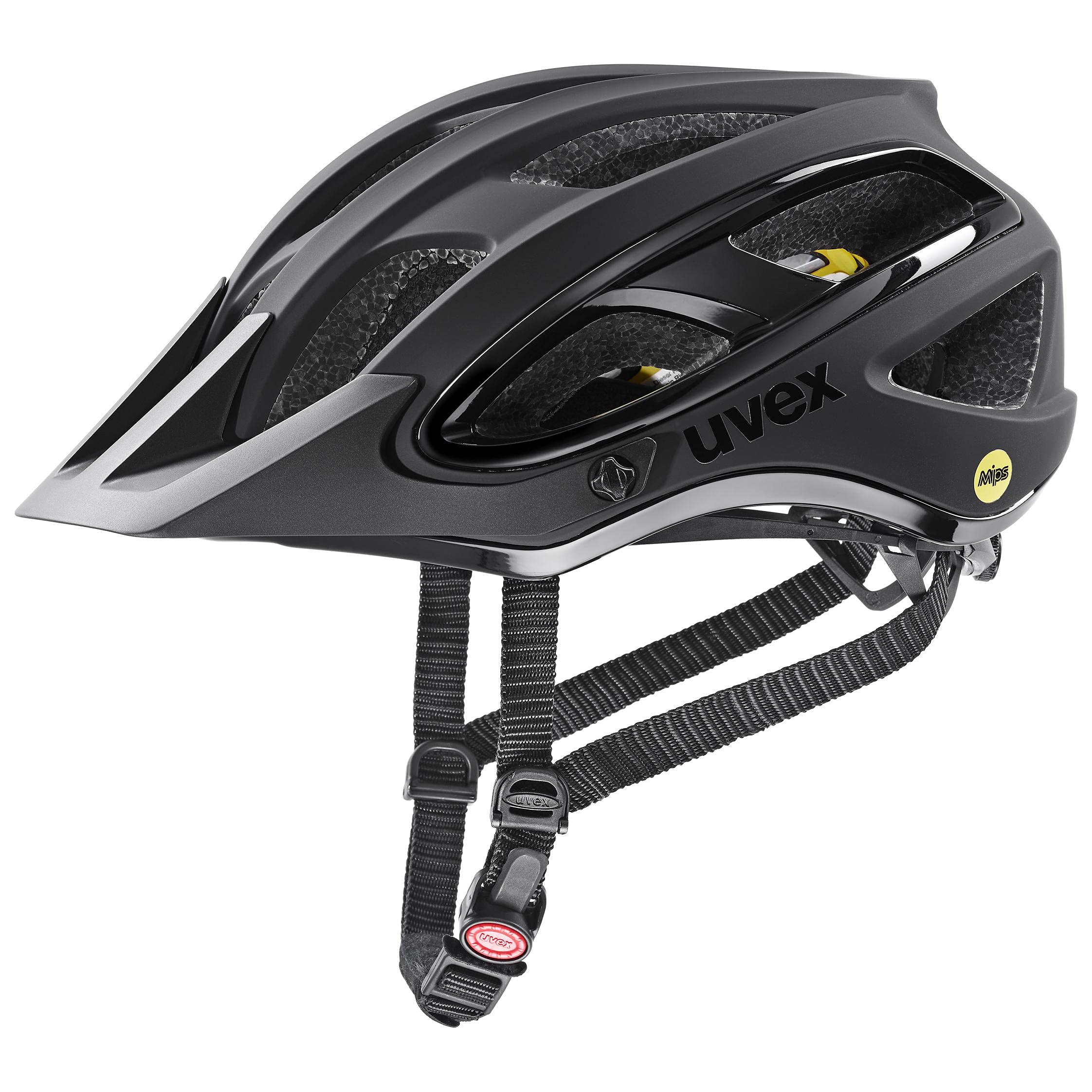 uvex Unbound MIPS Fahrradhelm, All Black matt, 54-58 cm | MIPS-Schutzsystem - individuelle Größenanpassung