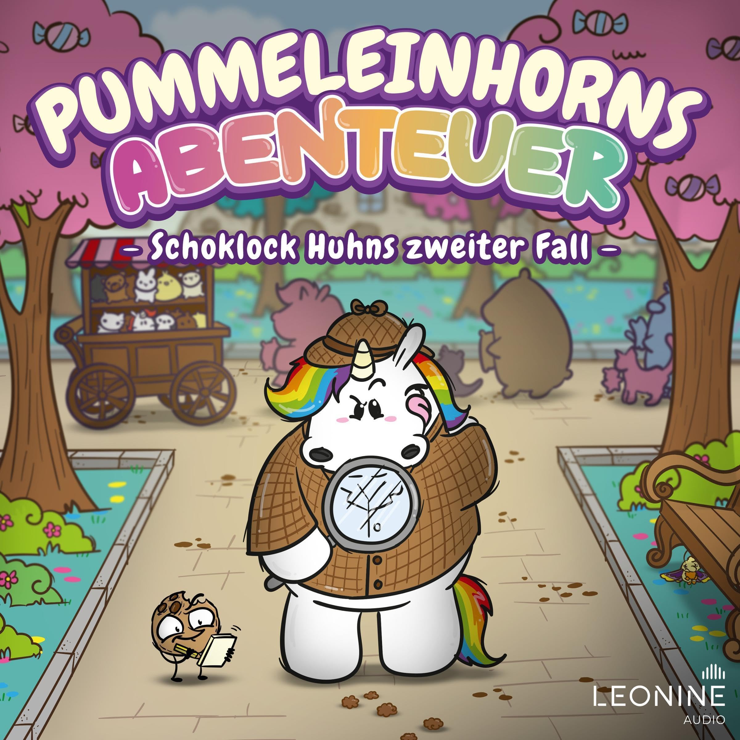 Cover art for Pummeleinhorns Abenteuer - Schoklock Huhns zweiter Fall