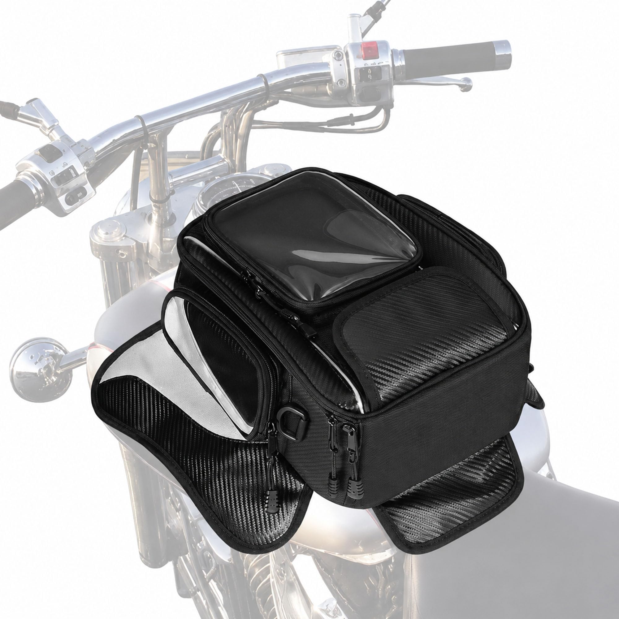 Sacoche Reservoir Moto pour Triumph Rocket III Touring 2008-2017