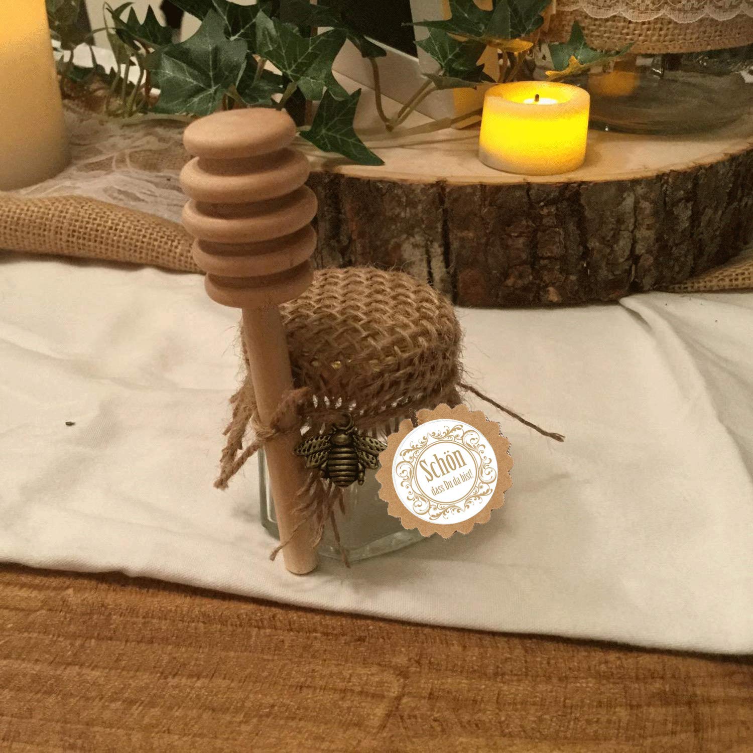 Super Idee Lot de 50 abeilles en bronze vintage avec œillets Super Idee Lot de 50 abeilles en bronze vintage avec œillets
