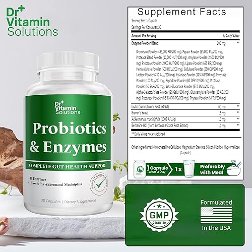 Miniatura 4 de Enzimas de apoyo GLP-1, pre y probióticos para la salud digestiva, apoyo para la pérdida de peso de berberina, Akkermansia Muciniphila para mujeres