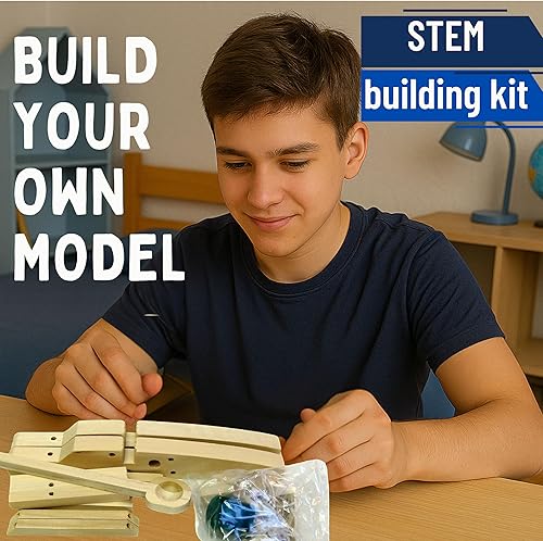 Miniatura 6 de Pathfinders catapulta medieval kit de madera.