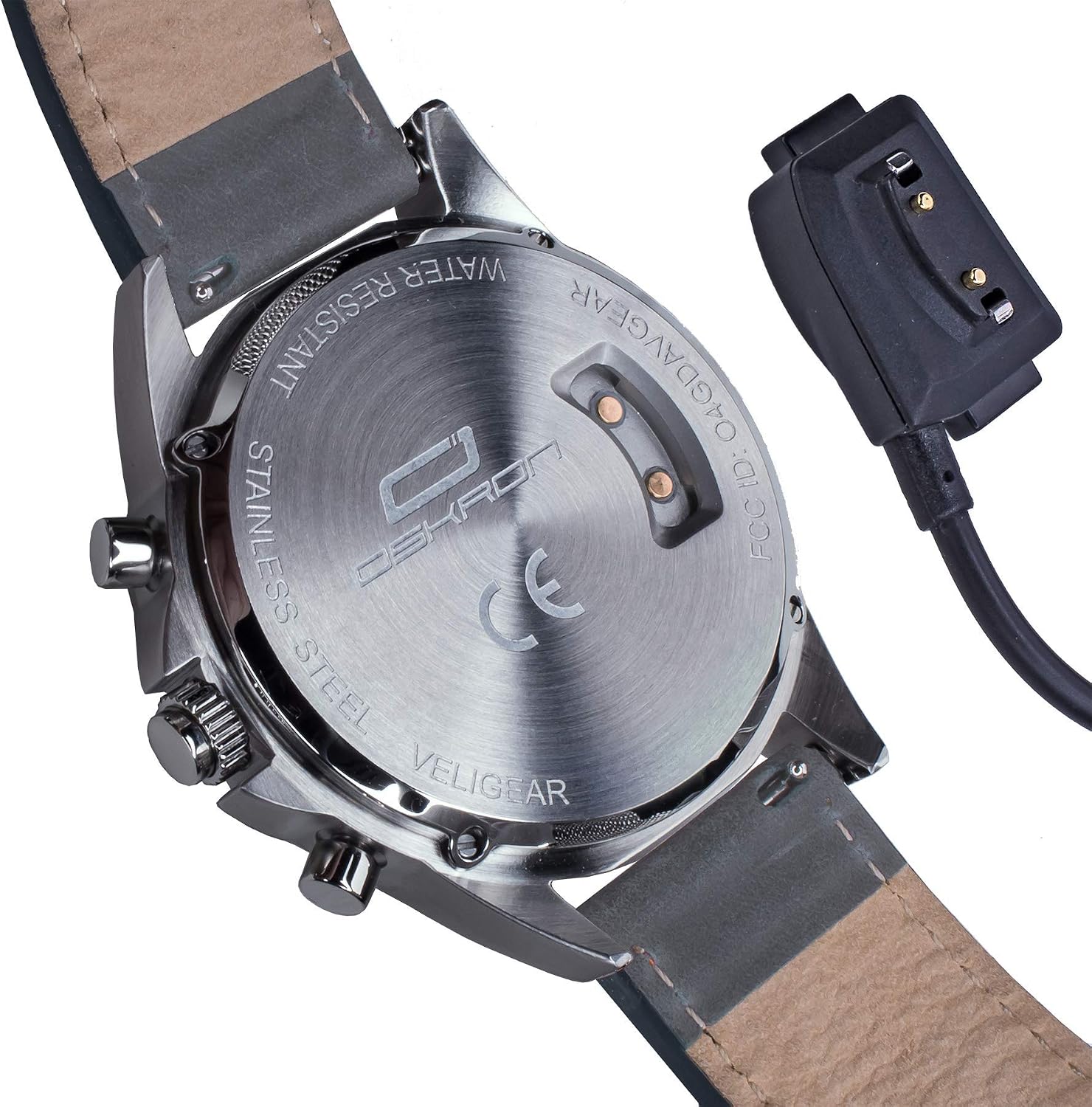 OSKRON Gear Men's Jewellery Watch with smartwatch Functions 7000006, Darkgray, standard size - Image 5