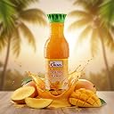 Ohms Mango Fruit Crush – Thick & Delicious Drink Syrup | Refreshing Fruit Beverage Concentrate for Mocktails, Juices & Drinks (750ml) gallery image