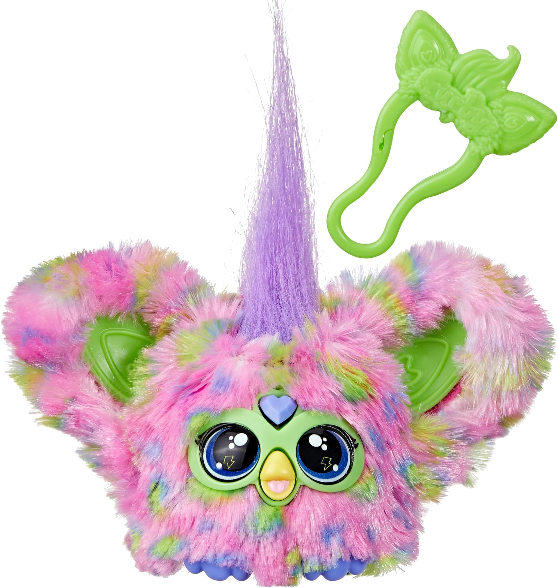 Furblets Too-Koo Mini Friend, 45+ Sounds & Music, Speaks Only Furbish, Electronic Plush Toys for 6 Year Olds & Up, Multicolor