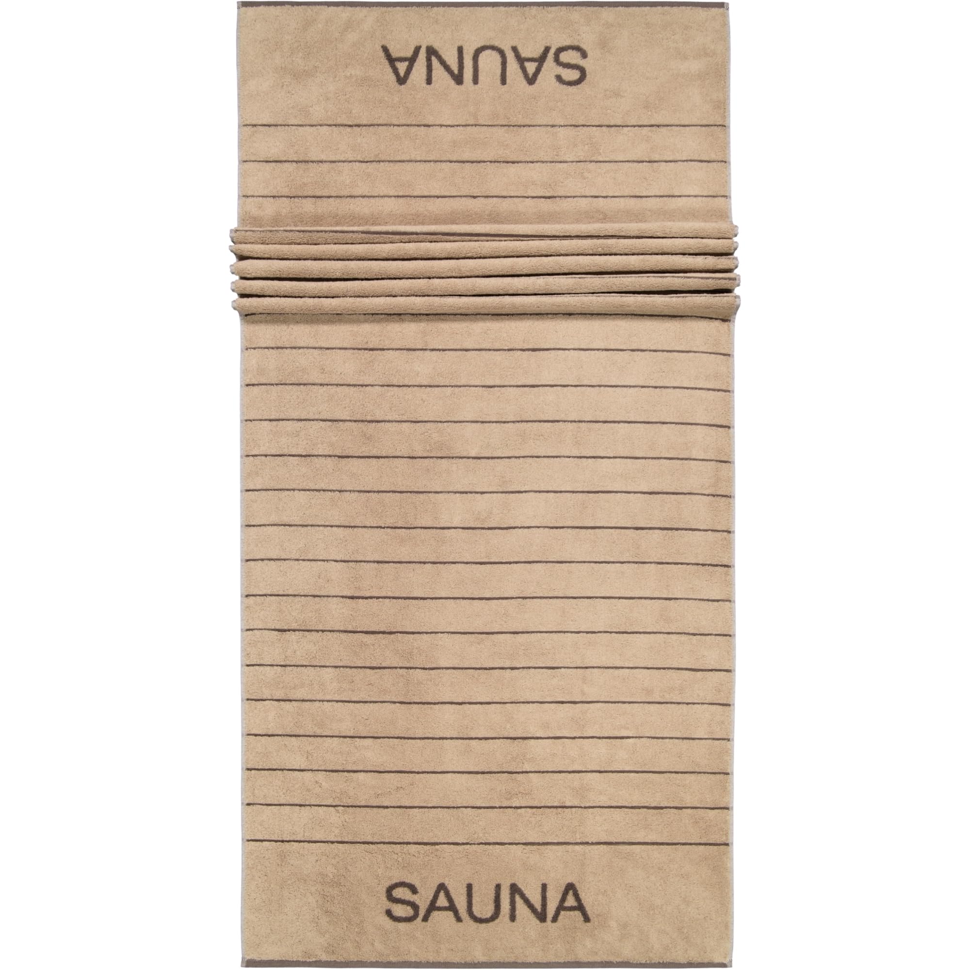 FROTTIER CaWö Saunatücher Balance Doubleface 6237 Sand - 39