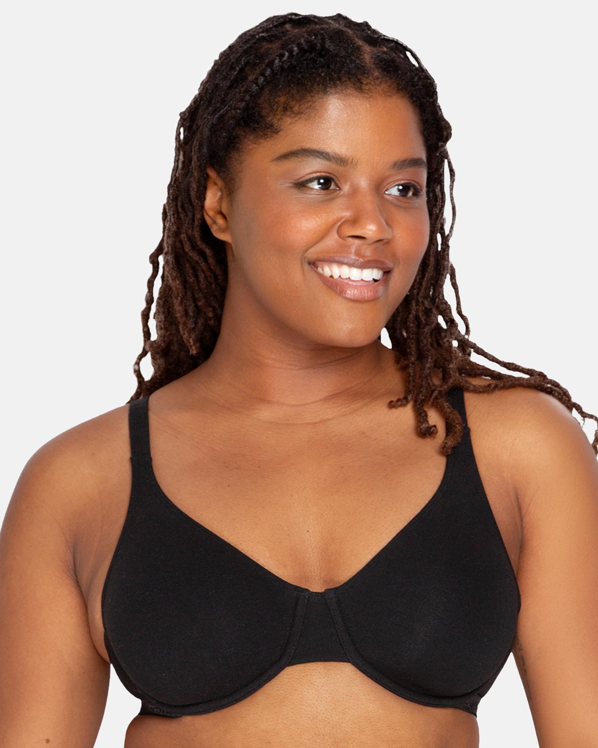 Fruit of the Loom Damen Baumwolle, Stretch, extrem bequem T-Shirt-BH