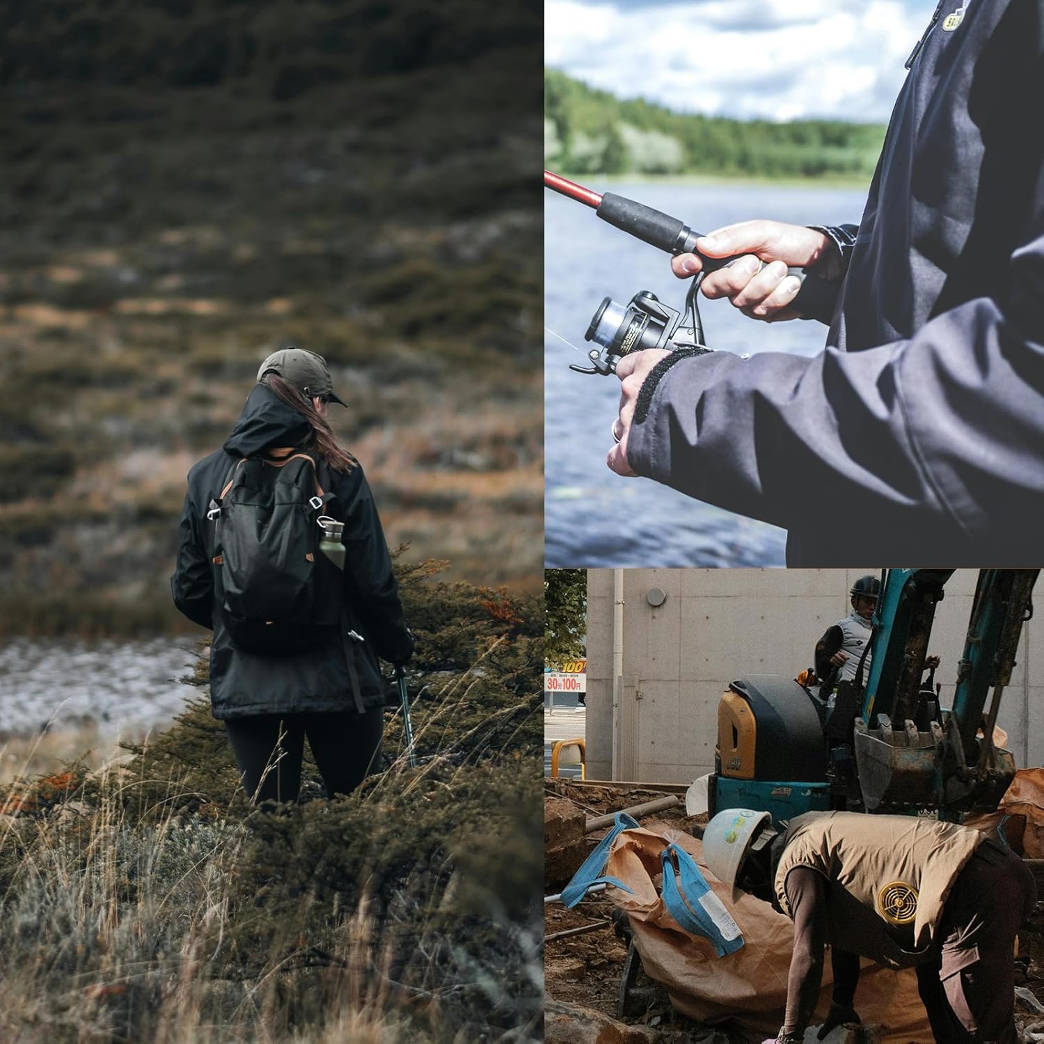 Rain Suit for Men Women Waterproof Rain Gear Jacket Pants Heavy Duty Raincoat for Outdoor Golf Fishing - Image 7