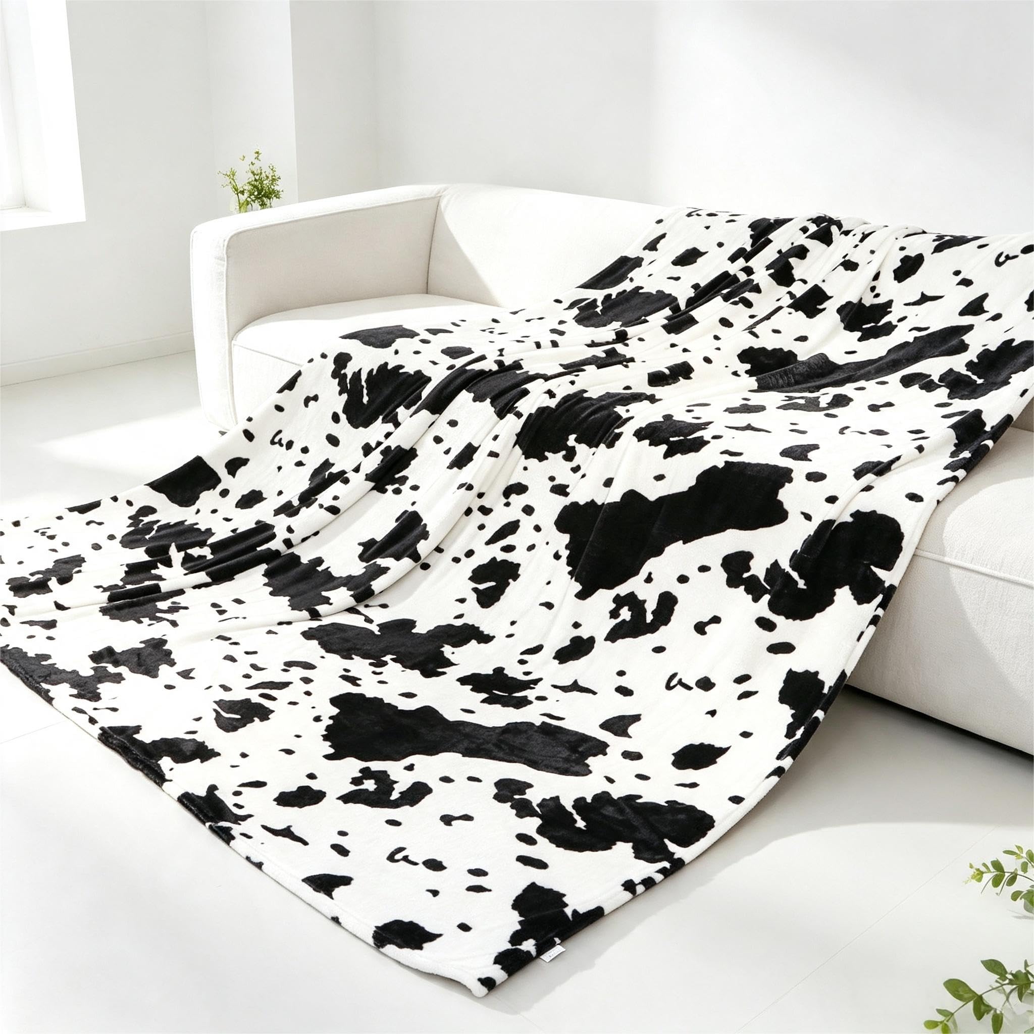 GEULAY Fleece Blanket King Size, 90x108 Inches