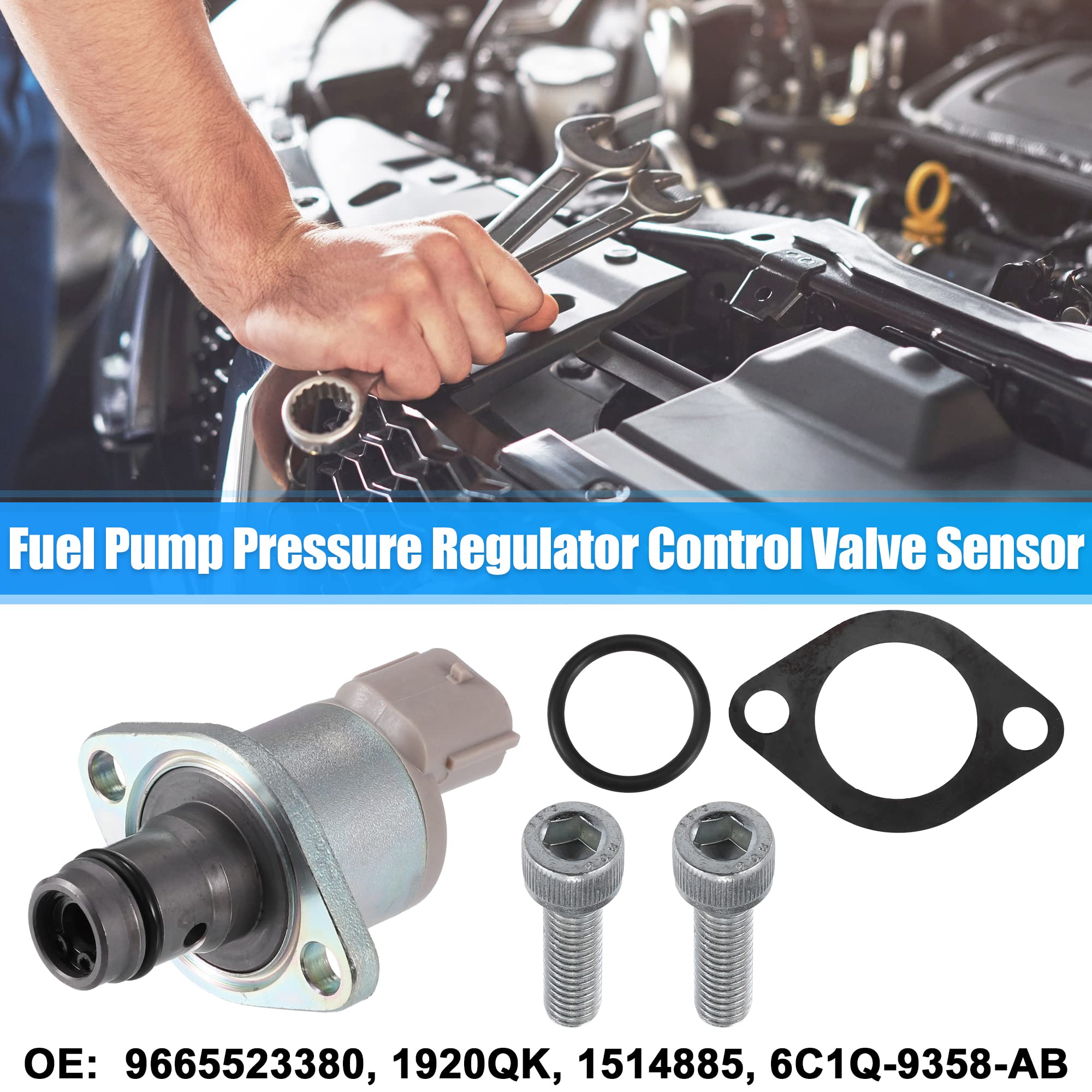 QUARKZMAN Combustible Bomba Sensor Presión Para Ford Transit Mk6 06-14 1Pc