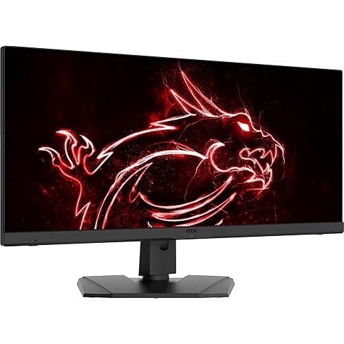 MSI MPG341QR, 34" Gaming Monitor, 3440 x 1440 (UWQHD), IPS, 1ms, 144Hz, G-Sync Compatible, HDR 400, HDMI, Displayport, USB Type-C, Tilt, Swivel, Height Adjustable,Black