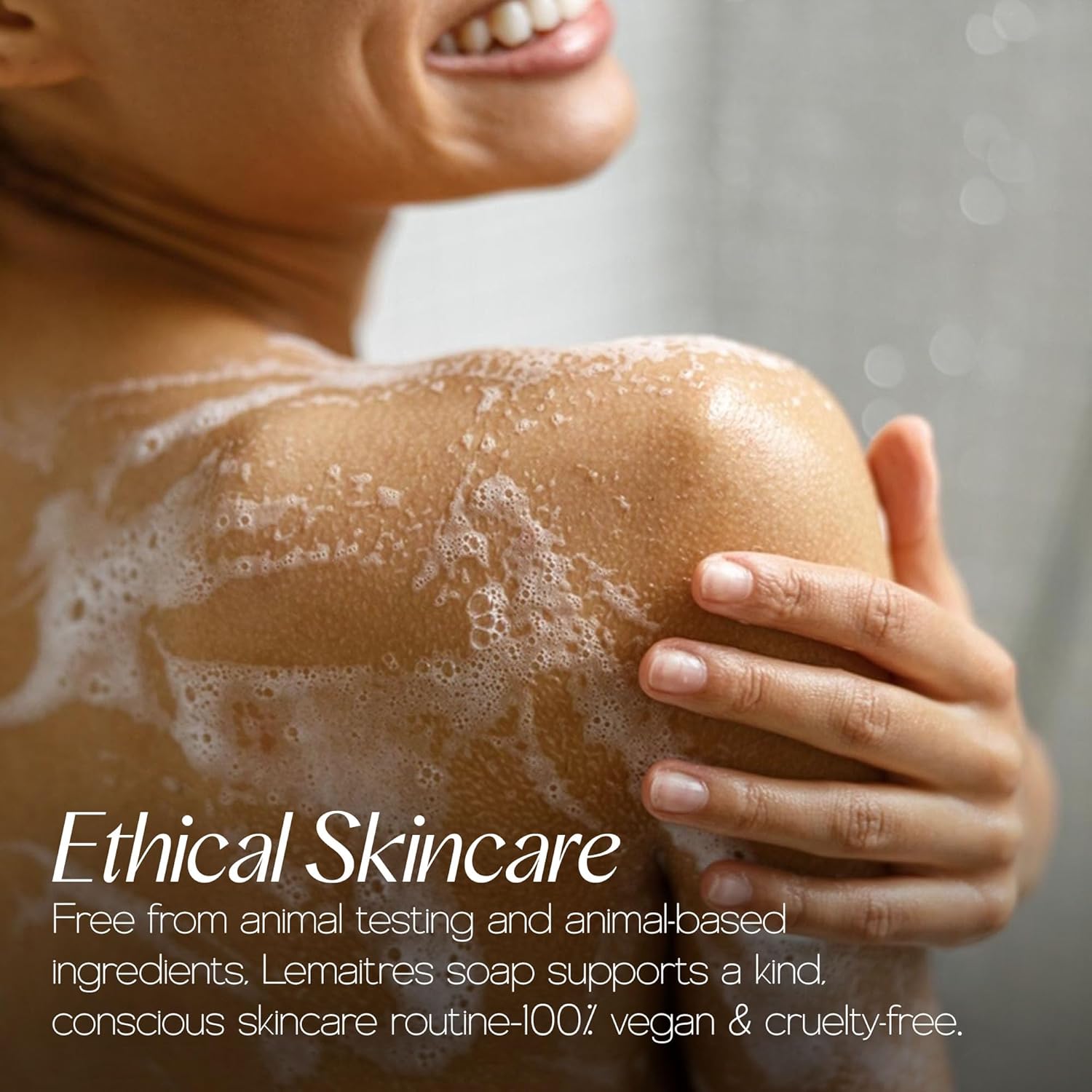 LEMAITRE Glycerin Soap - Vegan Transparent Bar, Gentle Cleanse, Vegan Bar, Cruelty-Free, Fragrances & Skin care for Women, Men