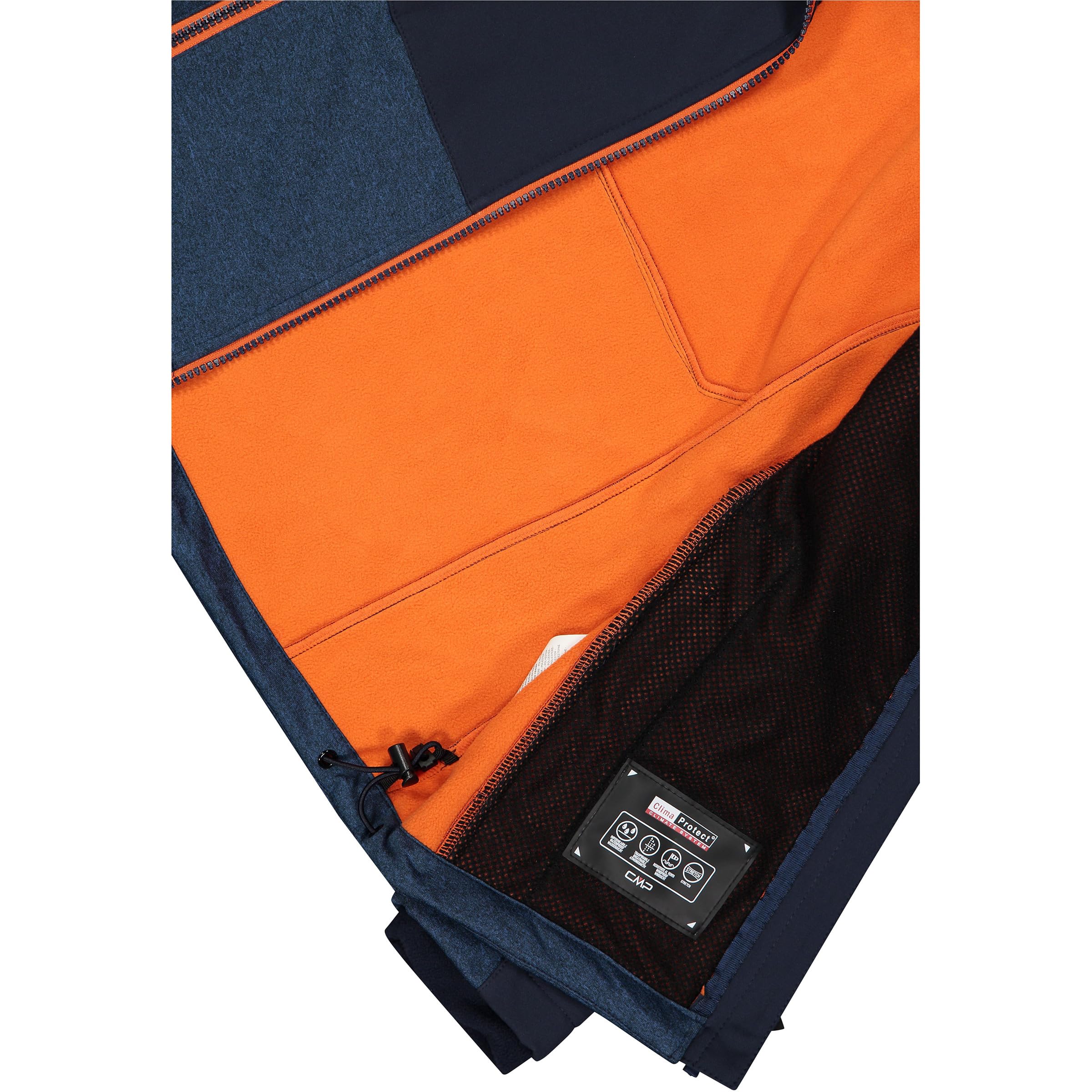 CMP Giacca Da Bambino In Softshell Con Cappuccio Fisso Jacket Unisex - Bambini e ragazzi