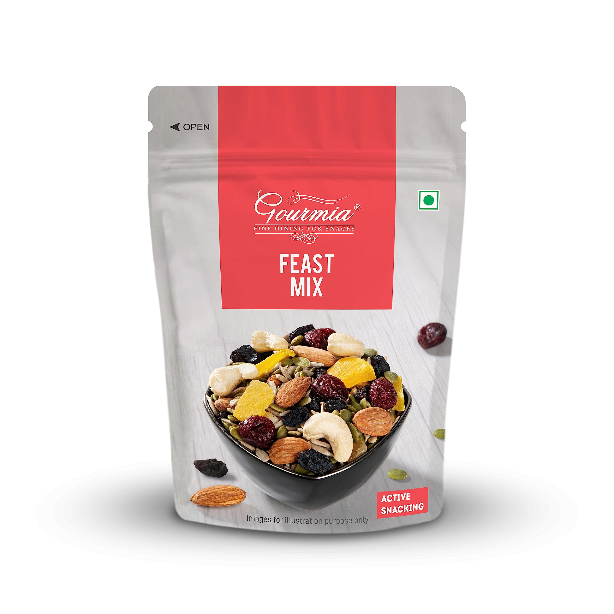 Gourmia Trail Mix - Feast Mix 150g (B083ZF4JBF) Amazon Price History, Amazon Price Tracker