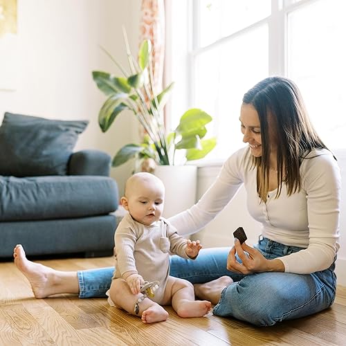 Miniatura 19 de Sweetie Pie Organics - Bocados de lactancia  Sal marina de chocolate, apoyo para la lactancia materna y aumento del suministro de leche materna, 0.9