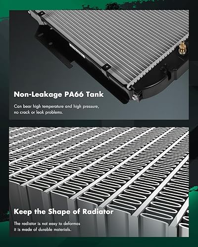 Miniatura 241 de SCITOO Reemplazo completo de radiador de aluminio para 2000 2001 2002 2003 2004 para Toyota Avalon Sedan 3L 2325 Radiador de plástico