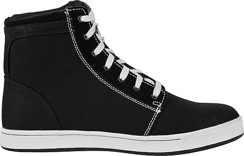 Highway 21 Zapatos de motocicleta para hombre (negroblanco, US 13)