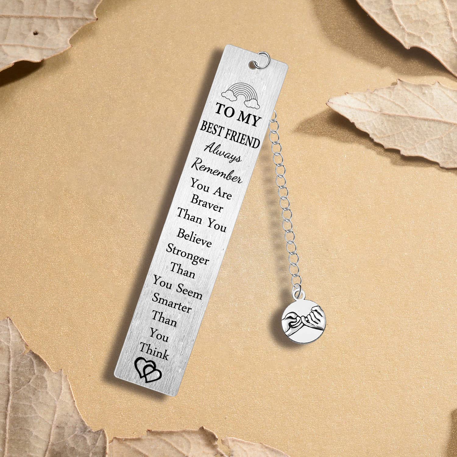 Segnalibro Amicizia 3 Pezzi Con Scatola Regalo - Idea Regalo Per Migliore Amica, Compleanno O Natale - Foto 5