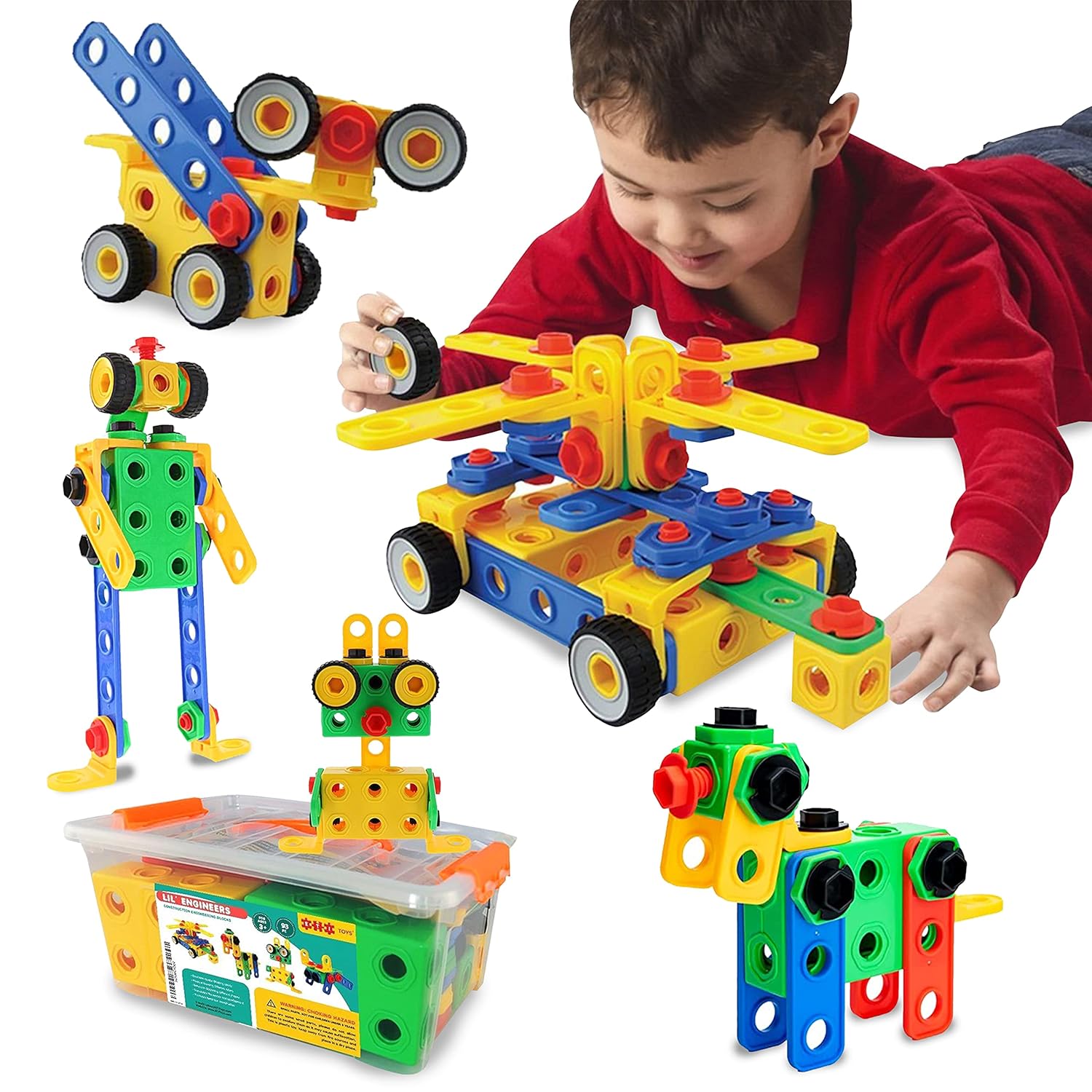 Buy ETI Toys STEM Learning Original 172 Piece Educational