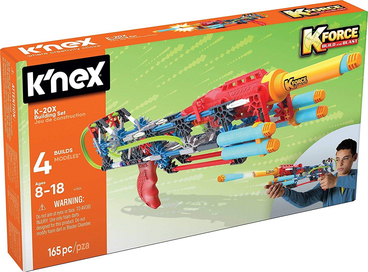 KNex - K-Force K-20X Building Set