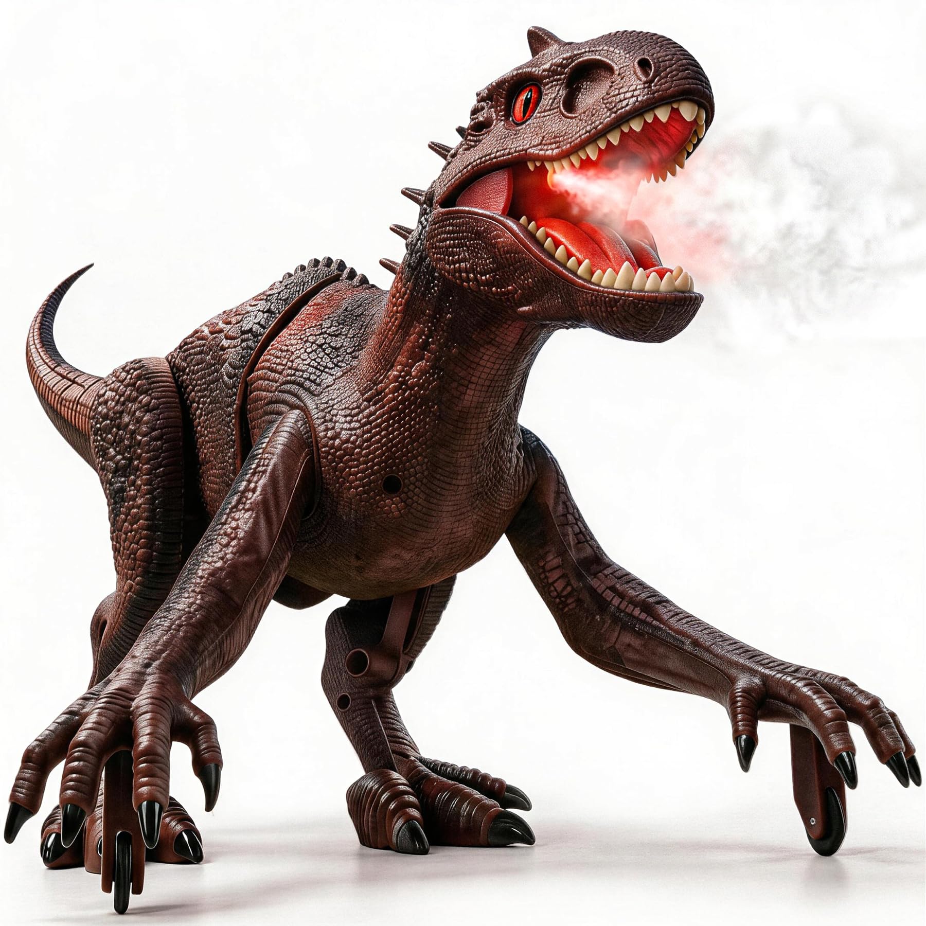 Veeniix Remote Control Walking Dinosaur Toy Jurassic Gift for Kids Ages 6-8