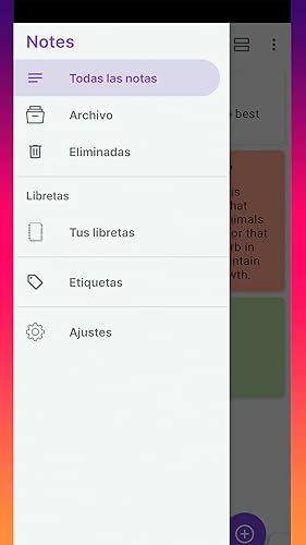 notas e listas