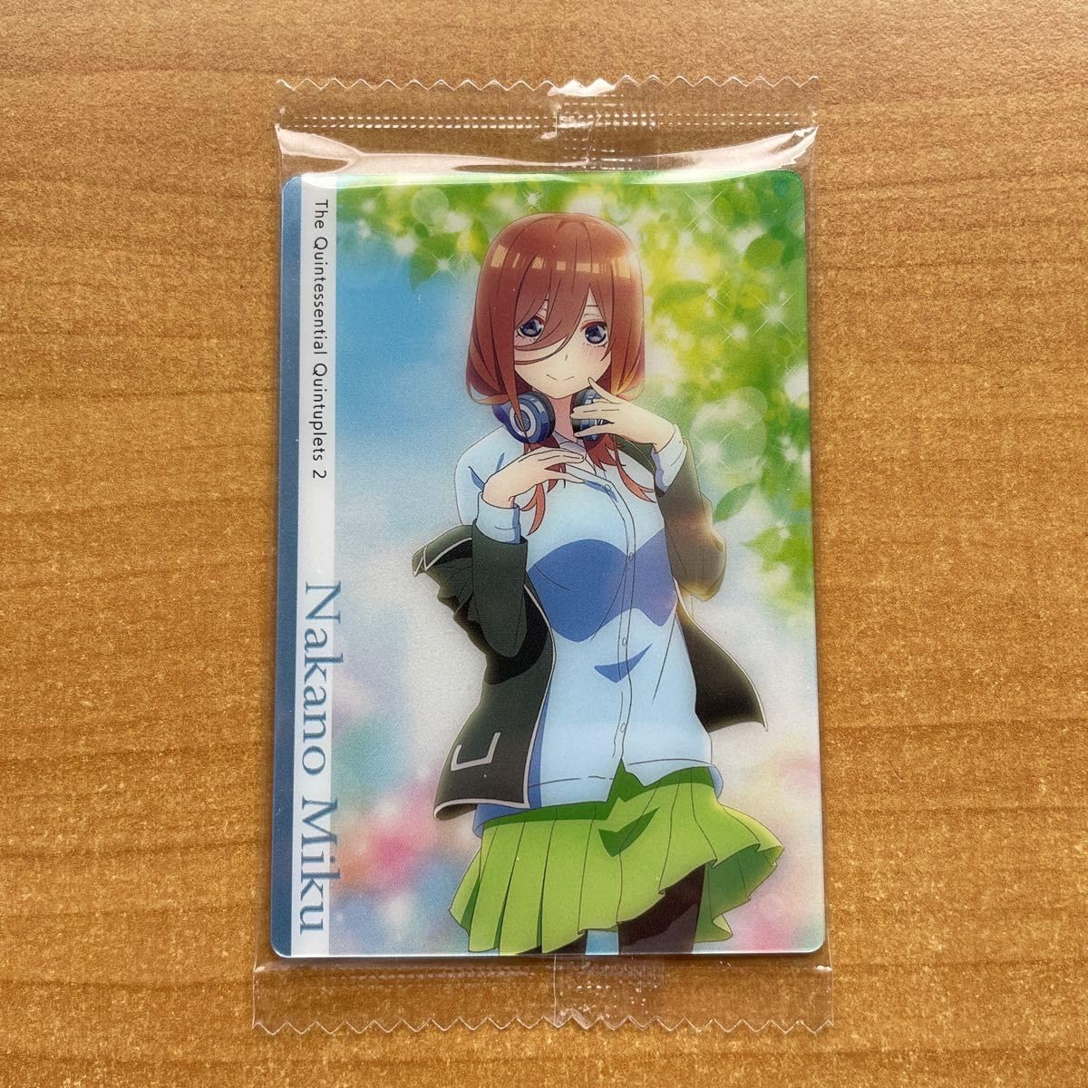 Amazon.co.jp: 五等分の花嫁 ウエハースカード 中野二乃 三玖 : 文房具