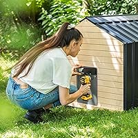 Vista 5 de RUN-CHICKEN Door T50 - Abrepuertas automático de gallinero, aluminio a pilas y resistente a la intemperie, aplicación inteligente y control