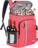 Vista 9 de FORICH Mochila enfriadora a prueba de fugas, aislada, impermeable, ligera, suave, para la playa, para hombres y mujeres, para trabajo, almuerzo