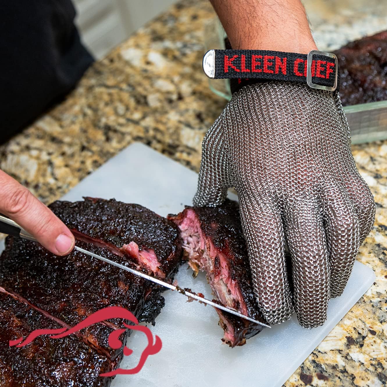 Exclusive Discount 90% Price KLEEN CHEF Stainless Steel Cut Resistant Gloves | Heavy Duty Metal Gloves, Mesh Chainmail Butcher Glove for Cutting Meat, Fishing, Chopping, Shredding, Peeling and Slicing (EXTRA LARGE) Crazy Deals KLEEN CHEF Stainless Steel Cut Resistant Gloves | Heavy Duty Metal Gloves, Mesh Chainmail Butcher Glove for Cutting Meat, Fishing, Chopping, Shredding, Peeling and Slicing (EXTRA LARGE)