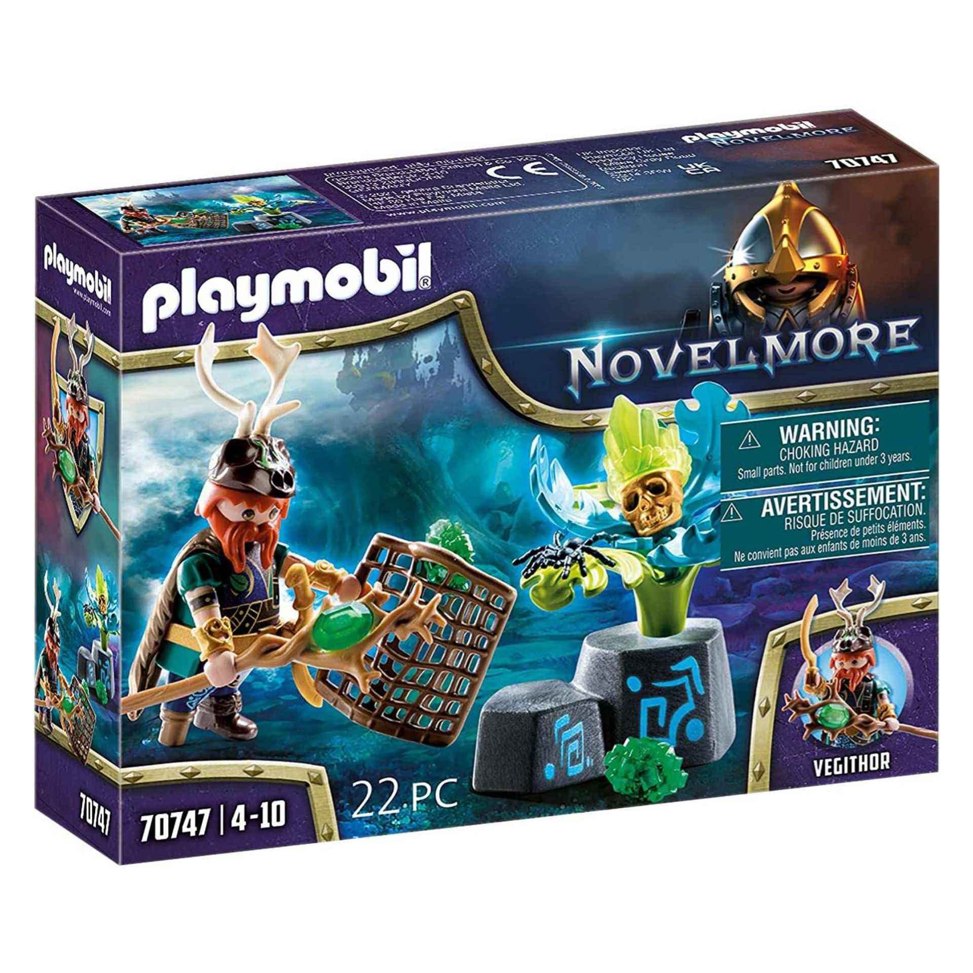 Playmobil 70747 Violet Vale - Magicien des Plantes - Novelmore- Novelmore- Magicien Plante