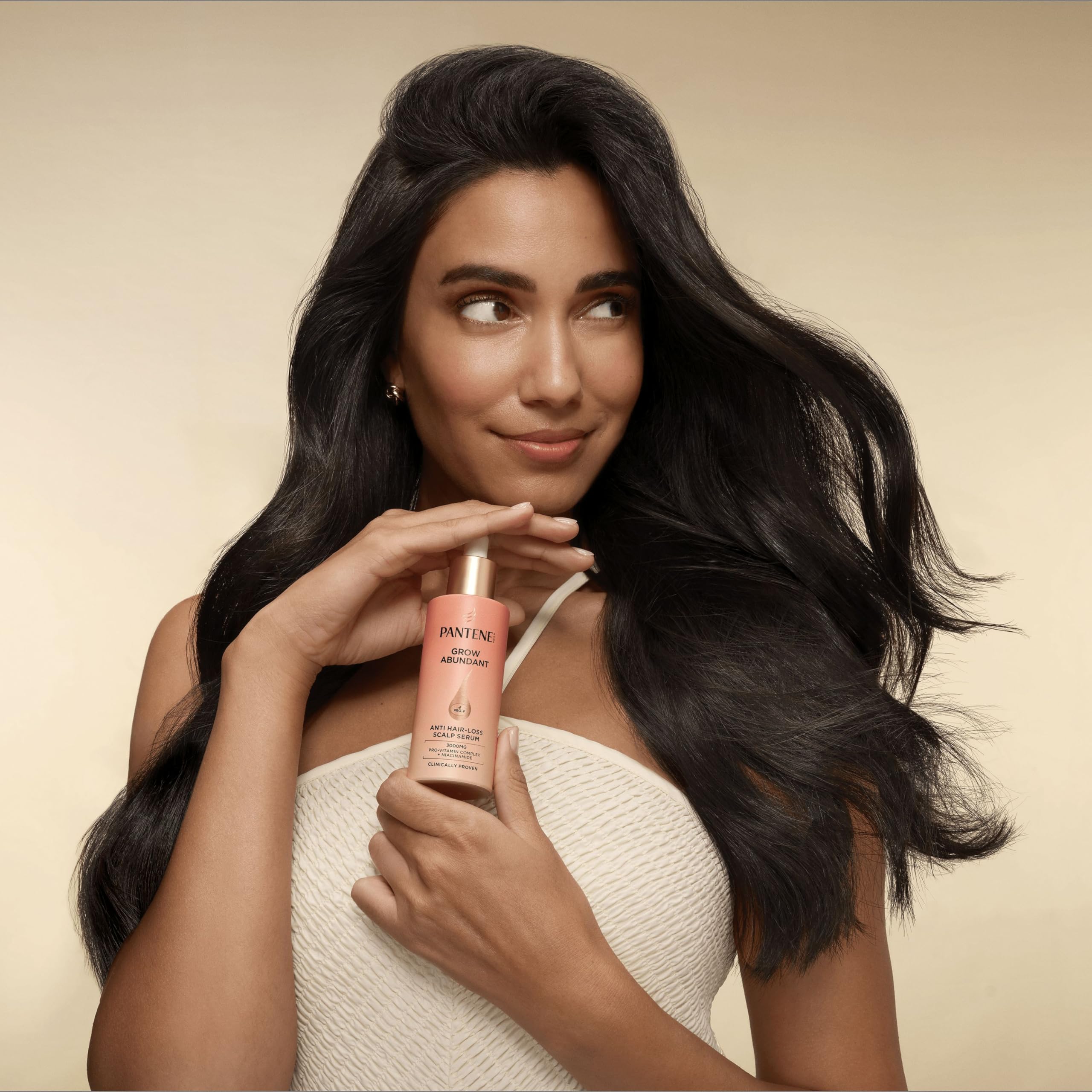 Pantene Grow Abundant Sérum Anticaída para el Cuero Cabelludo 60ml para un Cabello Más Grueso,Más Largo y Más Denso en 8 Semanas. Tratamiento Anticaída Cabello Mujer.Con 3000mg de ComplejoPro-Vitamina — view 9