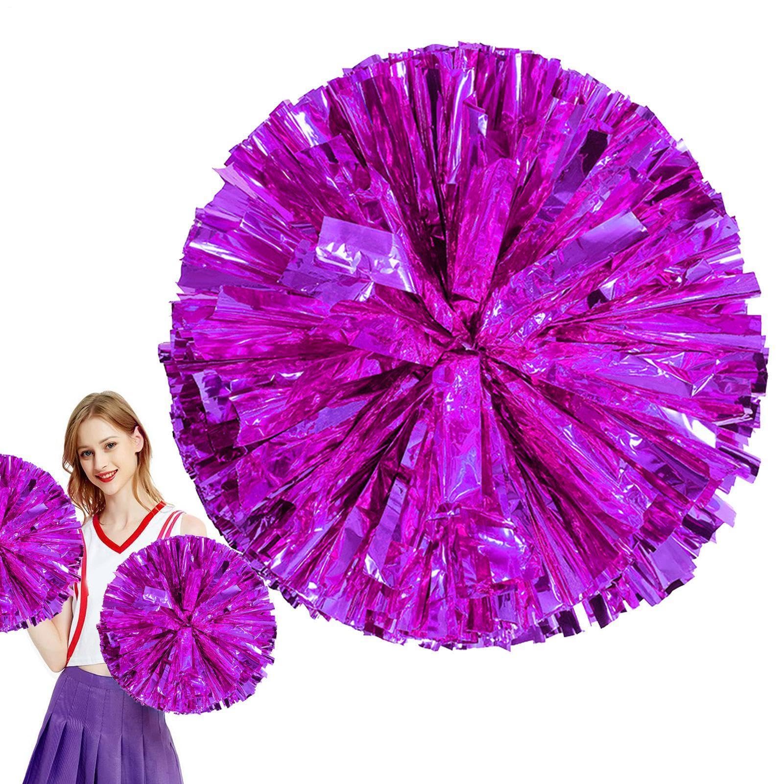 Wusideday Cheerleader Poms 30 cm 11.8 pollici per bambini adulti