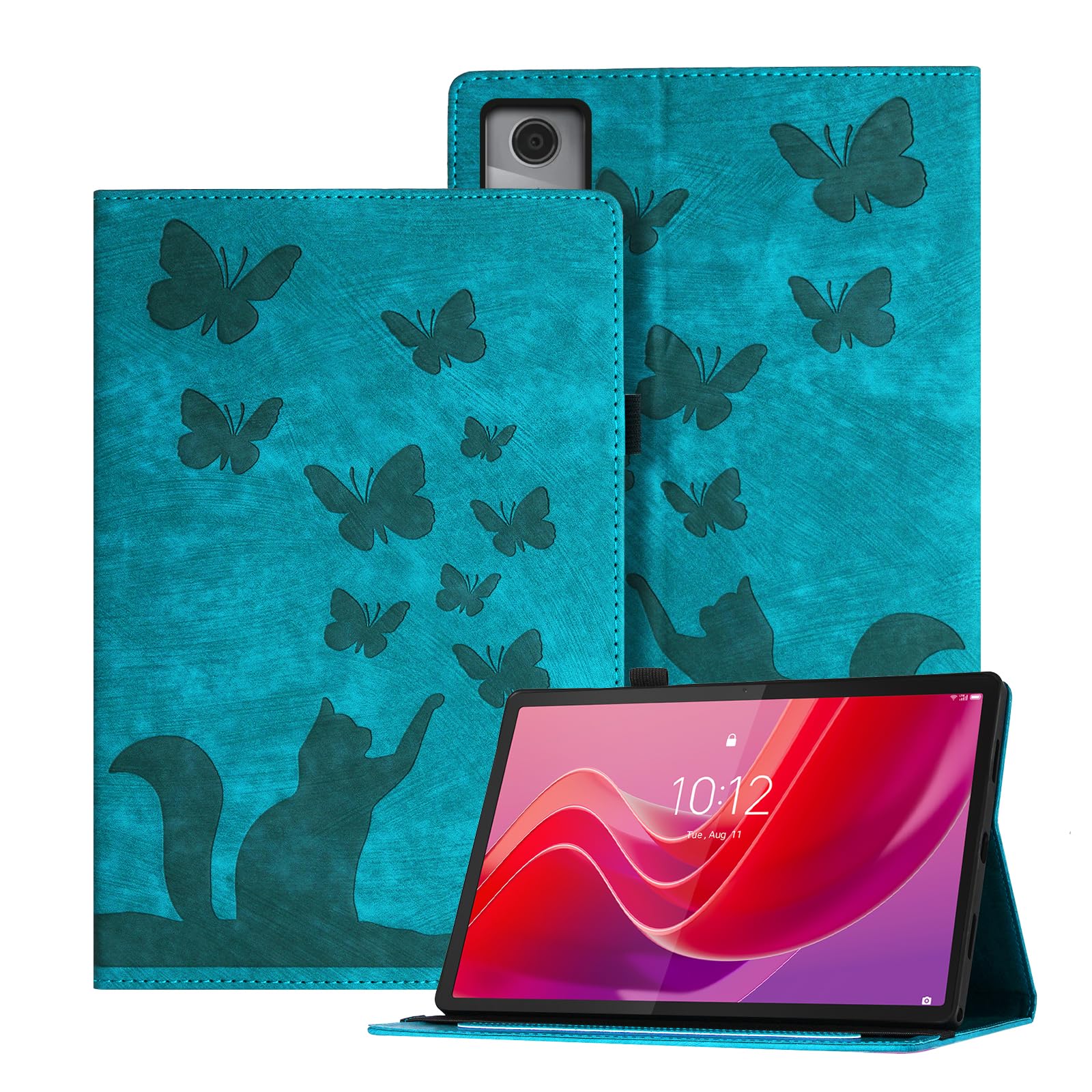 Auslbin Geprägte Hülle Kompatibel mit Lenovo Tab M11 11