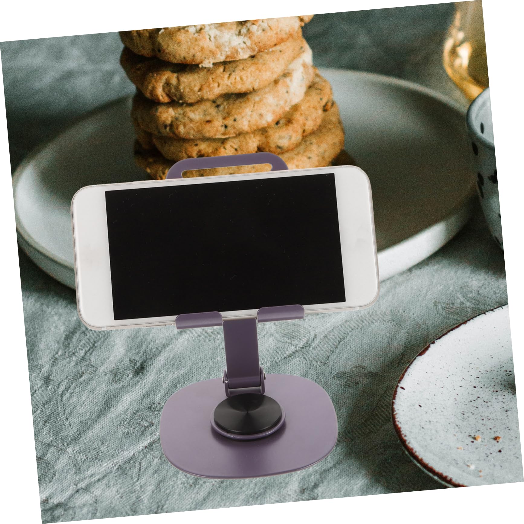 Artibetter 5piezas Soporte De Teléfono Móvil Plegable y Ajustable para Escritorio Diseño Estable y Duradero Compatible Smartphones para Oficina y Viajes