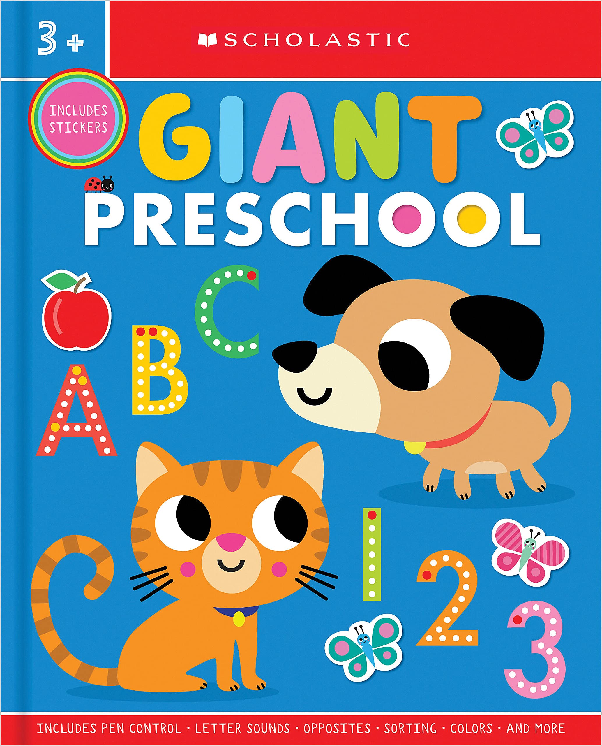 Giant Preschool Workbook: Scholastic Early Learners (Workbook) Paperback – Big Book, 3 May 2022