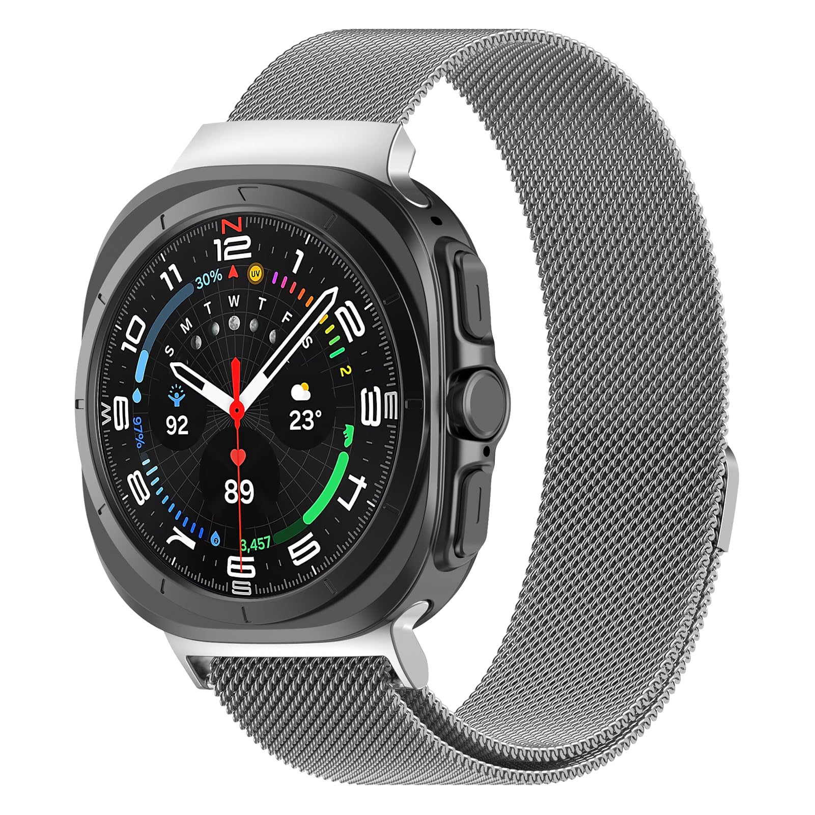 Amazon.co.jp: コンパチブル Samsung Galaxy Watch Ultra 2/Ultra 2025 