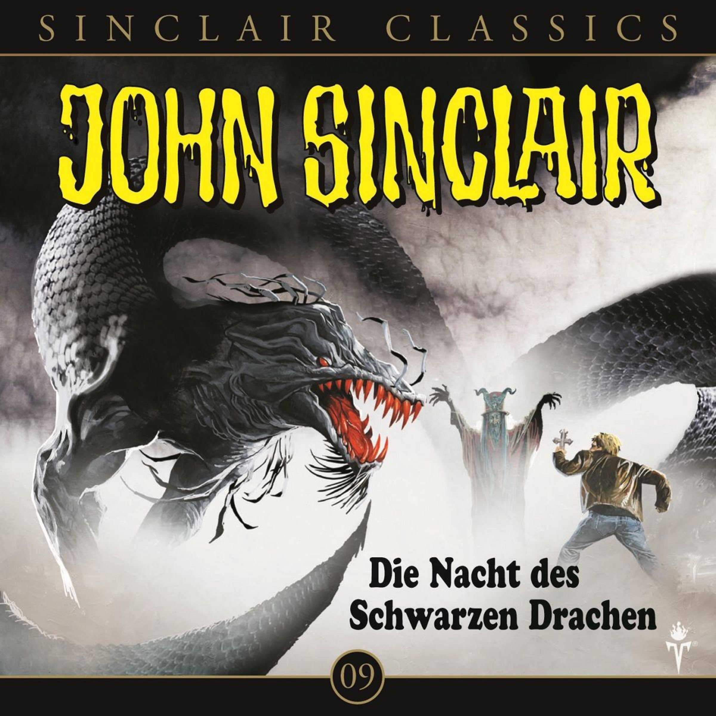 Cover art for Die Nacht des schwarzen Drachen: John Sinclair Classics 9