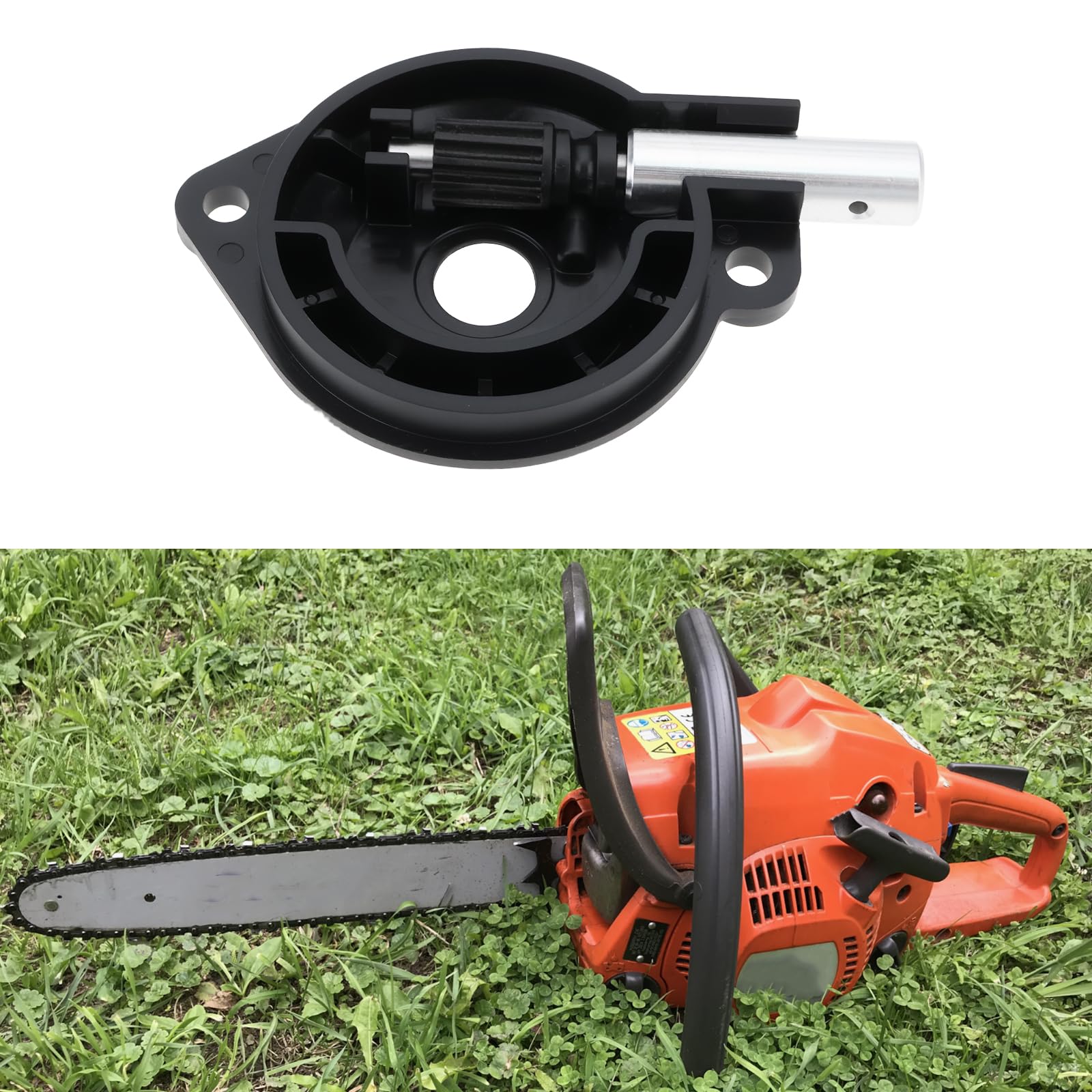 SG Store Conjunto de Bomba de Aceite para Motosierra (2 Unidades) Compatible con Husqvarna HUS235 236 Y 240 Color Negro