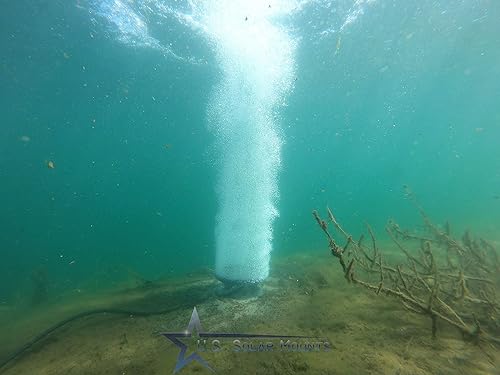 Miniatura 7 de Difusor prémium de alta eficiencia para aireación de estanques y lagos al aire libre fabricado en Estados Unidos por US Solar Mounts