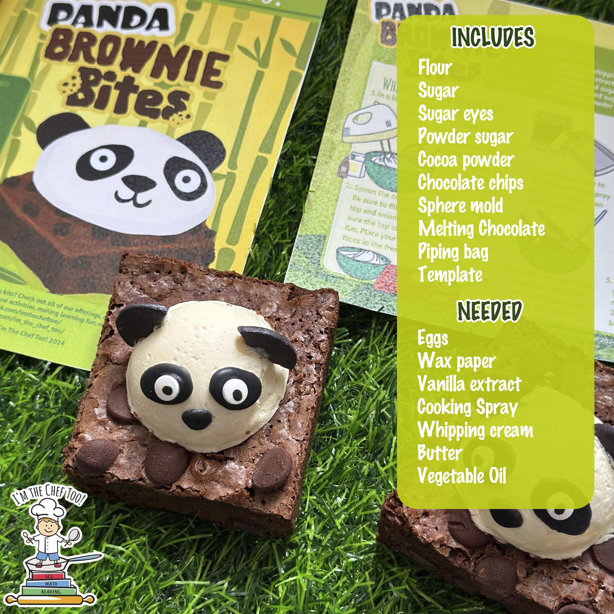 Snapklik.com : Im The Chef Too Kids Baking Kit For Kids, Panda Brownie ...
