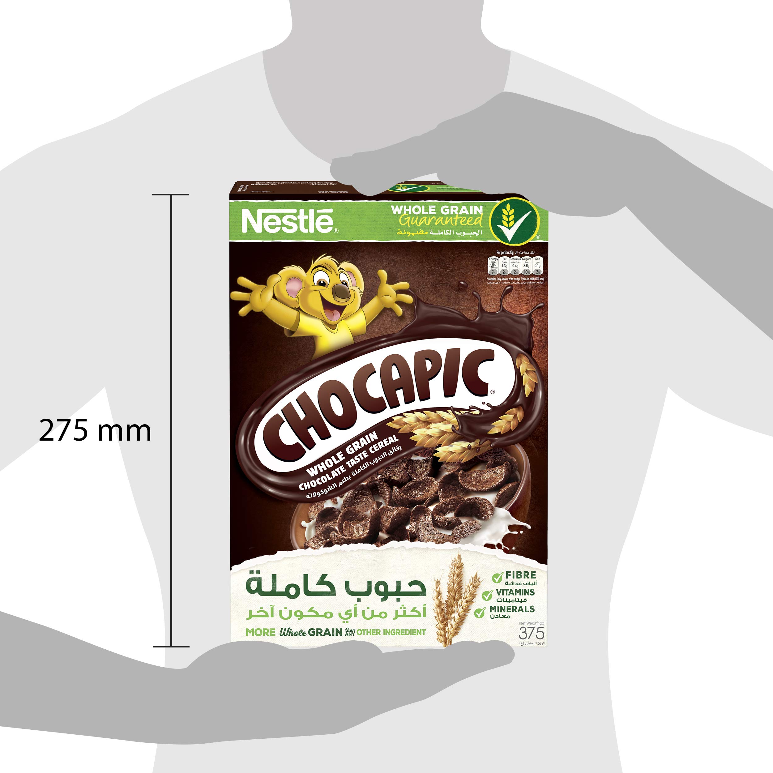 Buy Chocapic Nestle Chocolate Breakfast Cereal 375g (Pack of 2) Promo