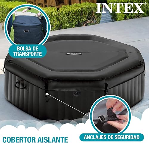 Intex 86IN X86IN X28IN PURESPA JET AND BUBBLE DELUXE SET - 4