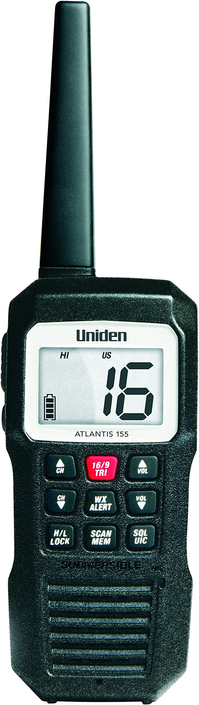 Uniden Atlantis 155 Handheld TwoWay VHF Marine Radio
