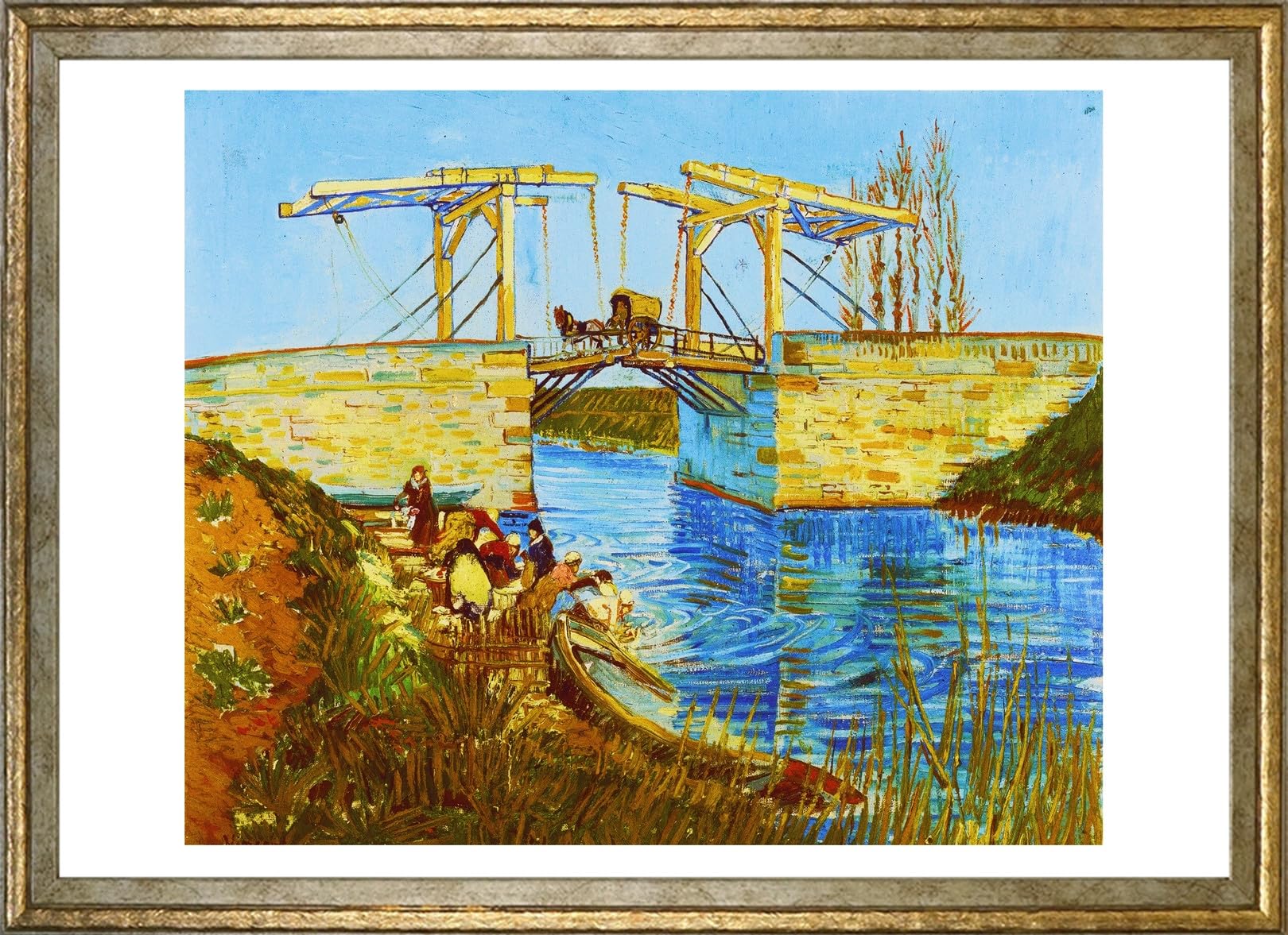 Amazon.co.jp: ポスター ゴッホ (アルルの跳ね橋) A3サイズ インテリア