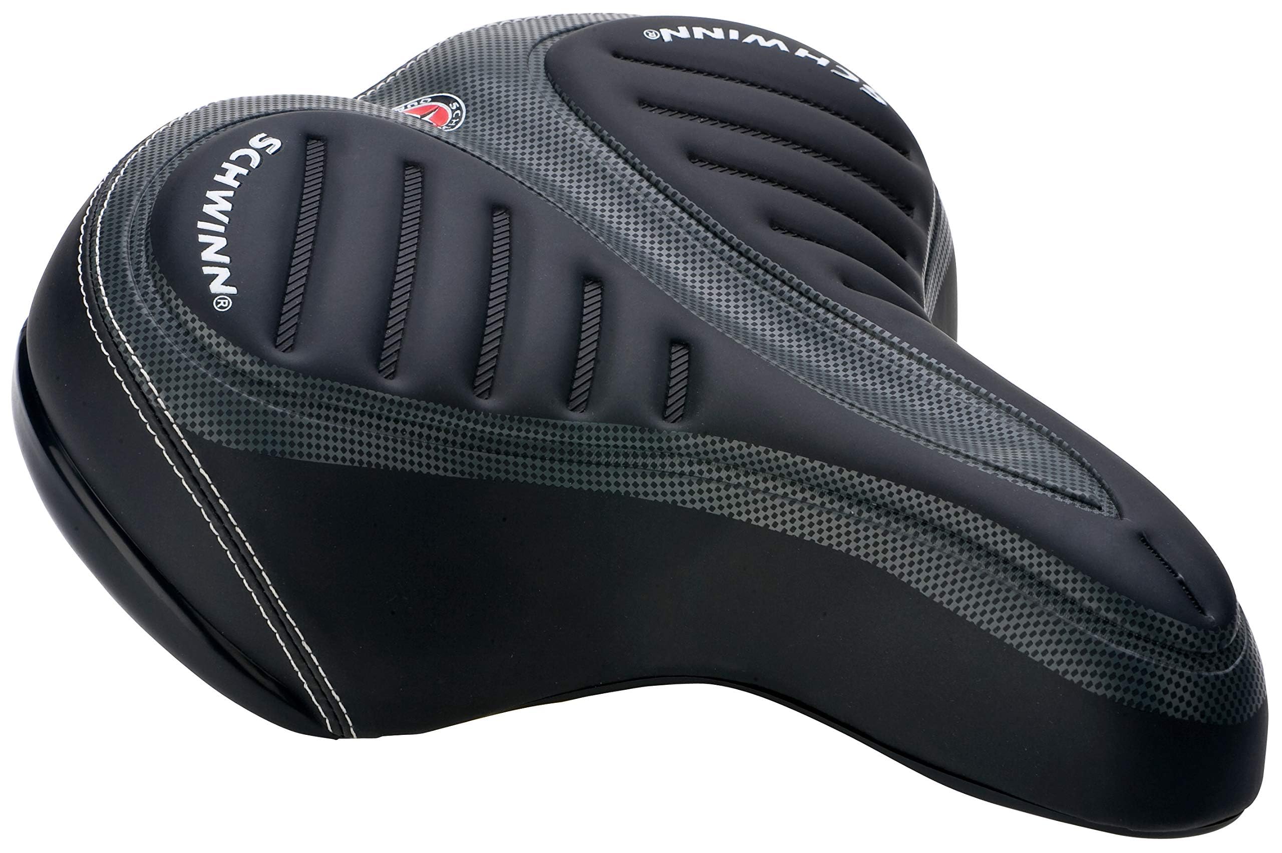 Selle Vélo Confort Schwinn – Mousse Rembourrée – Noire – Universelle