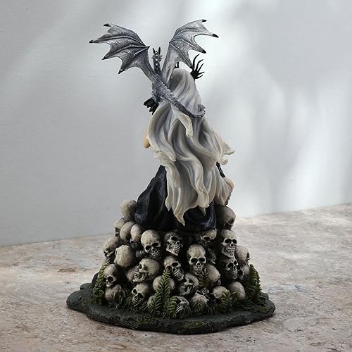 Miniatura 4 de Veronese Design - Figura coleccionable pintada a mano de 10 pulgadas con diseño de reina loca, Nene Thomas, dragón gótico, doncella gótica, de