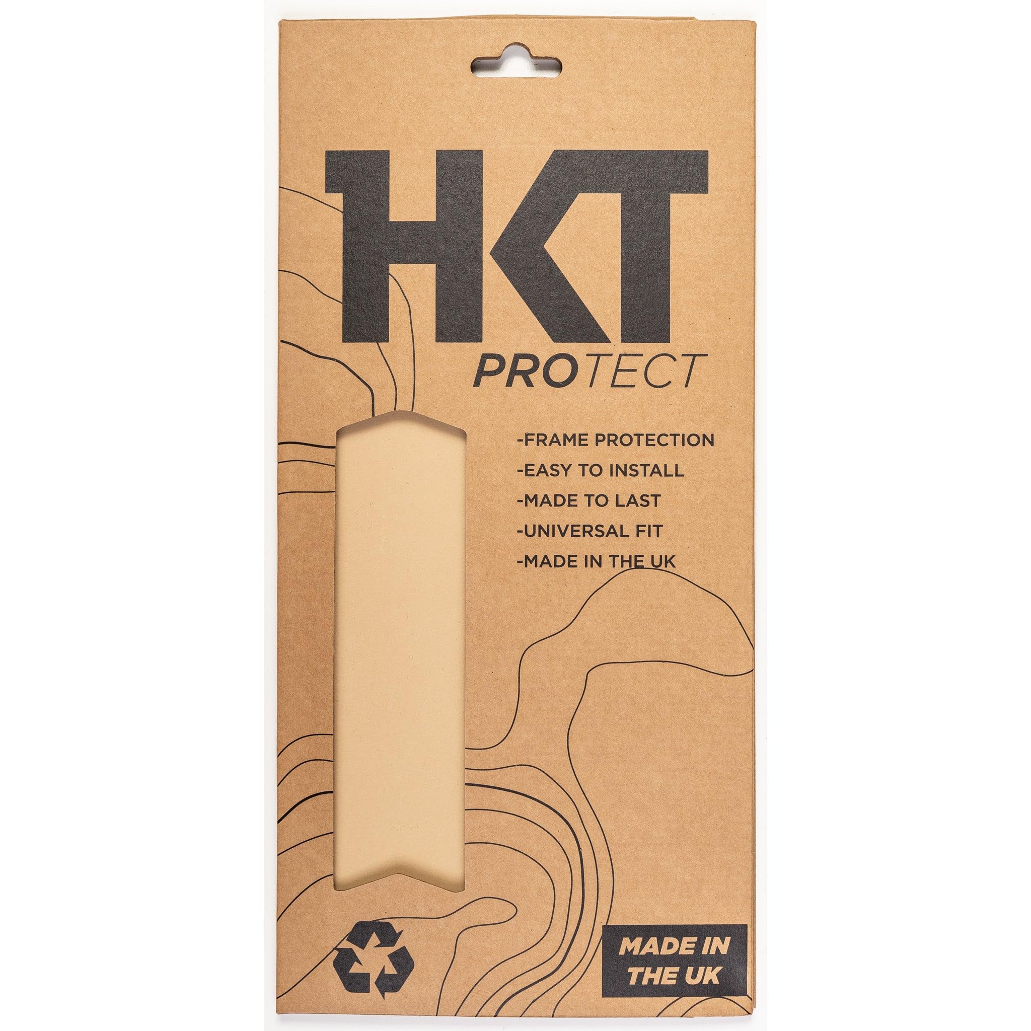 Kit de protection complet pour cadre de vélo (finition mate)