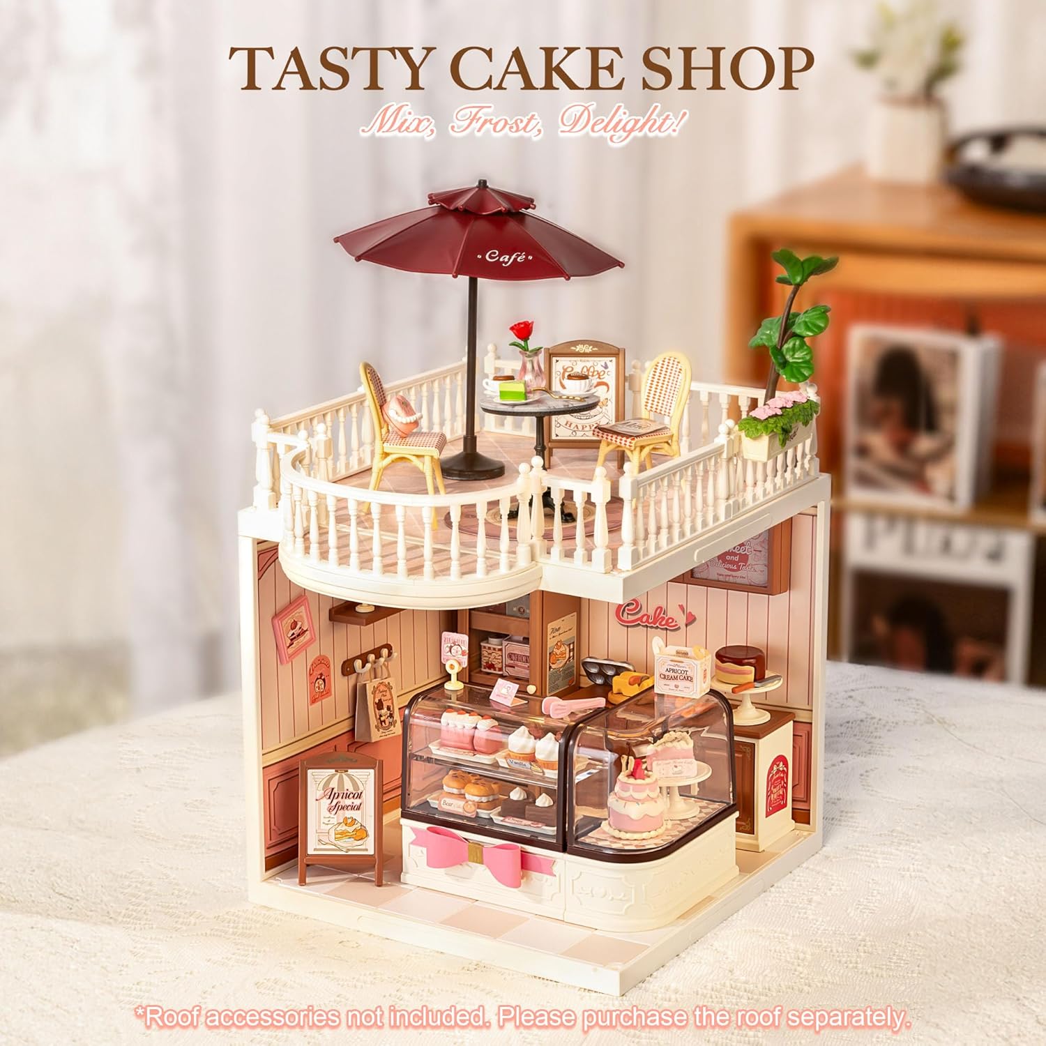 ROBOTIME Dust Proof Roof for Super Creator