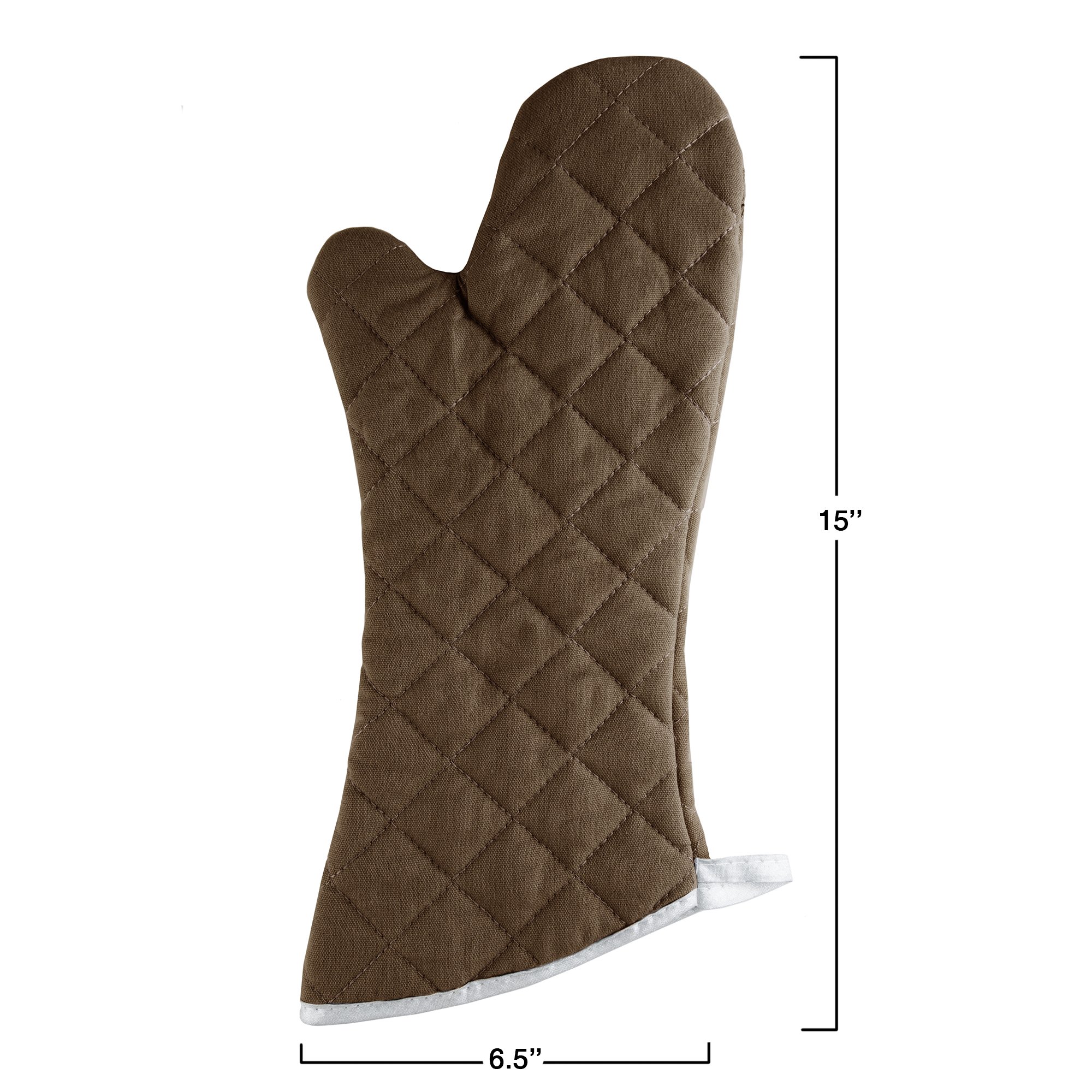 Lavish Home Maniques de Four Chocolat
